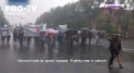 Pe o ploaie torentiala si un vant puternic, locuitorii din Habarovsk au iesit la proteste pentru a 22-a zi la rand. Sambata in oras au loc cele mai de amploare manifestatii - VIDEO
