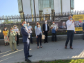 PAS a protestat in fata Presedintiei: „Dodon, nu semna pentru judecatori corupti”  - VIDEO