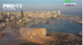 Locuitorii capitalei Libanului s-au trezit astazi dimineata intr-un oras devastat. Oamenii spun ca au trait razboiul, dar nu au vazut niciodata asa ceva - VIDEO