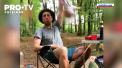 Un barbat din Soci a ajuns pe mana politiei dupa ce s-a filmat cum jongleaza cu bebelusul sau de o luna si jumatate, de parca ar fi o papusa - VIDEO