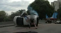 Urmarire ca in filme in Brazilia. Un sofer a incercat sa prinda mai multi barbati care incercau sa fure o masina