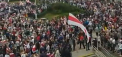 Protest imens in Minsk: Zeci de mii de persoane manifesteaza impotriva presedintelui Lukasenko - VIDEO