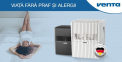 Viata fara praf si alergii sezoniere cu umidificatoarele VENTA