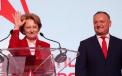 Desi nu au fost la depuneri de flori, socialistii, in frunte cu Igor Dodon, au felicitat cetatenii cu ocazia sarbatorii "Limba noastra" fara a preciza despre ce limba este vorba - VIDEO
