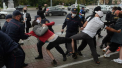 Dupa muncitori, sute de studenti au iesit in strada, in Minsk, pentru a cere demisia presedintelui Lukasenko
