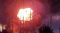 Explozii puternice intr-o zona industriala din Anglia. „Sticle de gaz au sarit zeci de metri in aer”