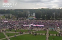 O noua duminica de proteste in Belarus, la aproape o luna de la alegerile prezidentiale. Zeci de mii de oameni s-au adunat la asa-numitul Mars al Unitatii. Capitala Minsk a fost impanzita de mascati si politisti - VIDEO