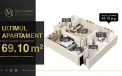 Vrei sa traiesti in centrul Chisinaului? Poti avea 10%* reducere la apartament de 69.1 m2 in MilaniN Residence!