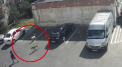 Incident socant. Momentul in care un copil este atacat de o haita de caini in timp ce venea de la scoala