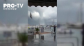 Imagini pe cat de spectaculoase pe atat de infricosatoare au fost surprinse intr-un port din nordul Italiei - VIDEO