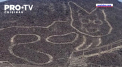 Descoperire impresionanta in Peru! Conturul unei pisici, realizat in urma cu 2 mii de ani, a fost descoperit in desertul Nazca - VIDEO