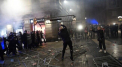 Proteste impotriva restrictiilor la Barcelona. Ciocniri violente intre protestatari si politisti