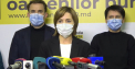 Primele declaratii facute de Maia Sandu, dupa ce a castigat in primul tur al alegerilor prezidentiale - VIDEO