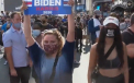 Americanii au iesit in strada dupa ce Joe Biden a castigat Casa Alba
