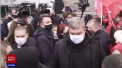 In plina pandemie, Igor Dodon si-a scos sustinatorii in strada. Oamenii au marsaluit prin centrul capitalei, iar paza lui Dodon ne-a interzis sa ne apropiem de el - VIDEO 