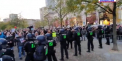 Aproximativ 600 de persoane, care se opun masurilor decise de guvern, au iesit in strada la Frankfurt - VIDEO
