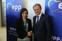 "Sunt convins ca Moldova va urma cursul potrivit pentru viitorul sau". Donald Tusk, mesaj de felicitare catre Maia Sandu