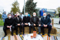Igor Dodon l-a luat pe Ion Chicu intr-o vizita post-electorala: au mers la o biserica, apoi au participat la inaugurarea unui monument din Taraclia: "continui vizitele in teritoriu". Cum au fost surprinsi oficialii - FOTO
