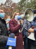 Maia Sandu cere demisia Guvernului si vrea alegeri parlamentare anticipate: "Trebuie sa scapam de hotii din Parlament" - VIDEO