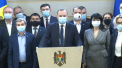 Reactia PSRM privind blocarea tribunei de la Parlament: "Este o fatarnicie crasa. Noi nu ne tinem de putere, daca vreti inaintati motiunea de cenzura si dati jos Guvernul" - VIDEO