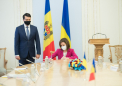 Maia Sandu s-a intalnit cu presedintele Radei Supreme din Ucraina: "Speram sa avem in curand un Parlament functional care va reseta relatiile moldo-ucrainene si la nivel de Parlamente" - GALERIE FOTO