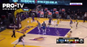 Dupa o serie de cinci victorii consecutive in Conferinta de Vest, baschetbalistii lui Los Angeles Lakers s-au impiedicat de gruparea Golden State Warriors - VIDEO