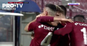 CFR Cluj a invins-o dramatic pe FC Viitorul Constanta intr-un meci din Liga 1 de fotbal. Campioana Romaniei a smuls victoria dupa un gol marcat de veteranul Ovidiu Hoban - VIDEO