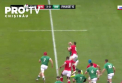 Inca un meci spectaculos a fost inregistrat in prima etapa din cadrul turneului celor Sase Natiuni la rugby. Tara Galilor a obtinut victorie dupa ce s-a impus cu 21 la 16 in fata Irlandei - VIDEO 