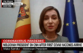 Maia Sandu, interviu pentru CNN: "Vaccinurile au ajuns in Moldova intr-o perioada in care ne confruntam cu o explozie de cazuri de Coronavirus" - VIDEO 