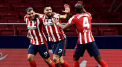 Fotbalistii lui Atletico Madrid au facut inca un pas important catre primul titlu de campioni ai Spaniei