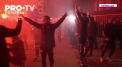 Dupa ce Dinamo Zagreb s-a calificat in sferturi de finala ale Ligii Europei, suporterii echipei au luat cu asalt stadionul din capitala Croatiei - VIDEO
