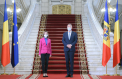 Maia Sandu s-a intalnit cu Klaus Iohannis la Palatul Cotroceni. Despre ce au discutat - FOTO