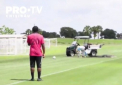 S-au antrenat cu... un aligator. Echipa FC Toronto a avut parte de un musafir mai putin obisnuit la o sesiune de pregatire desfasurata in orasul Orlando din Florida - VIDEO 