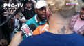 Floyd Mayweather nu se poate tine in frau inaintea duelului cu Logan Paul. Pugilistul american a intrat intr-un conflict cu fratele vloggerului, Jake Paul - VIDEO 