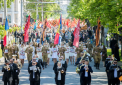 In plina pandemie socialistii au adunat mii de oameni la Marsul Victoriei din centrul capitalei - GALERIE FOTO