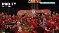 CFR Cluj si-a confirmat titlul de campioana in Liga Intai din Romania - VIDEO 