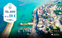 FLYONE lanseaza zborurile spre Tel Aviv!
