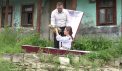 Partidul lui Gheorghe Cavcaliuc s-a lansat in campania electorala intr-un mod neobisnuit. O tanara a iesit din sicriu si a recitat o poezie - VIDEO