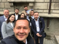 Partidul lui Ruslan Codreanu a depus actele la CEC: "Republica Moldova astazi se tine pe entuziasti" - VIDEO