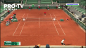 Roger Federer a avut parte de o provocare pe cinste la Roland Garros - VIDEO