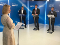 Gheorghe Cavcaliuc, Iurie Muntean si Ilian Casu au fost astazi la dezbaterile electorale “Te votezi la PRO TV” - VIDEO