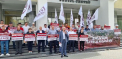 Protest organizat de Platforma DA in fata Ministerului Agriculturii - VIDEO