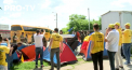 Spirite incinse la intrarea in orasul Tighina. Care este situatie la punctul de trecere a frontierei cu regiunea transnistreana, unde membrii partidului AUR au ramas blocati inca de ieri - VIDEO