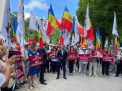 Platforma DA a protestat la Curtea de Apel, unde se examineaza contestatia privind deschiderea mai putine sectii de votare in stanga Nistrului - VIDEO