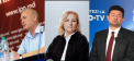 Anatolie Prohnitchi  de la Pаrtidul Politic Partidul Verde Ecologist, Lisac Nadejda de la Partidul Legii si Dreptatii si Iurie Muntean de la Partidul Actiunii Comune – Congresul Civic - la dezbaterile electorale “Te votezi la PRO TV"
