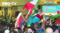 Sustinatorii Squdarei Azurra au urmarit cu sufletul la gura tot ce se intampla de la Roma, acolo unde s-a disputat semifinala dintre Italia si Spania - VIDEO