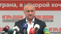 Mesajul lui Igor Dodon pentru Vladimir Voronin, dupa inchiderea sectiilor de votare: "Da, exista probabilitatea ca va fi un Parlament format doar din 2 partide" - VIDEO