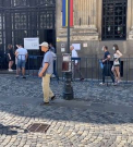 Cum se voteaza la Bucuresti. Vitalie Cojocari, jurnalist PRO TV Romania : „Sunt doua sectii de votare. Nu este coada, se voteaza extrem de usor” - VIDEO