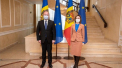 
Ministrul Afacerilor Externe al Romaniei, Bogdan Aurescu, a venit la Chisinau si s-a intalnit cu Maia Sandu - VIDEO