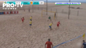 Nationala Moldovei de fotbal pe plaja a inceput furtunos turneul de promovare in liga superioara a Campionatului European - VIDEO